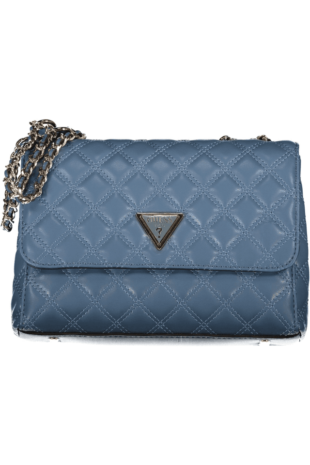 10022GUESS JEANS BORSA DONNA AZZURRO