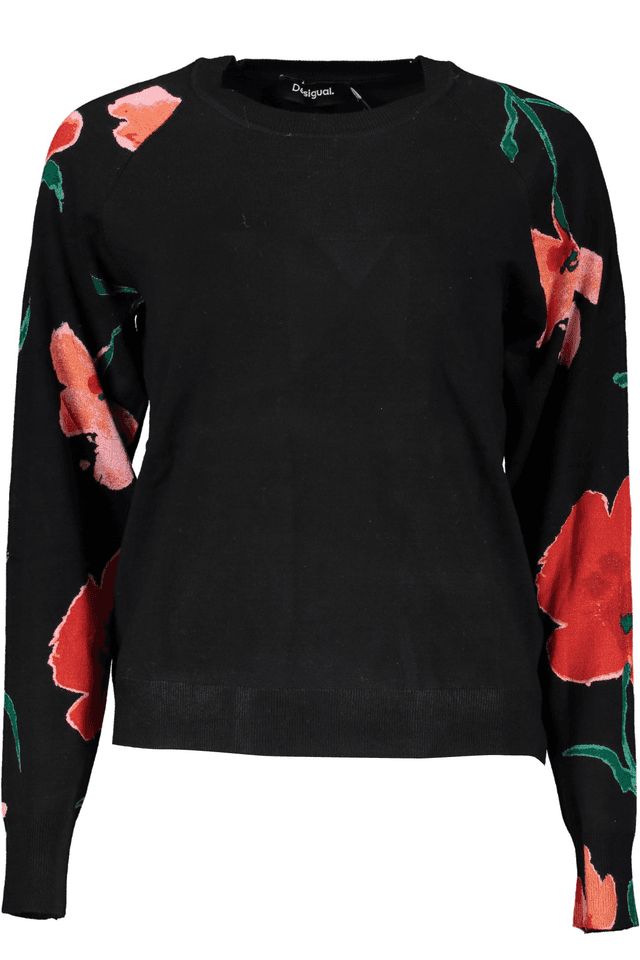 6906DESIGUAL MAGLIA DONNA NERO