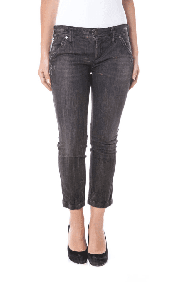 594PARASUCO JEANS PINOCCHIETTO DONNA NERO