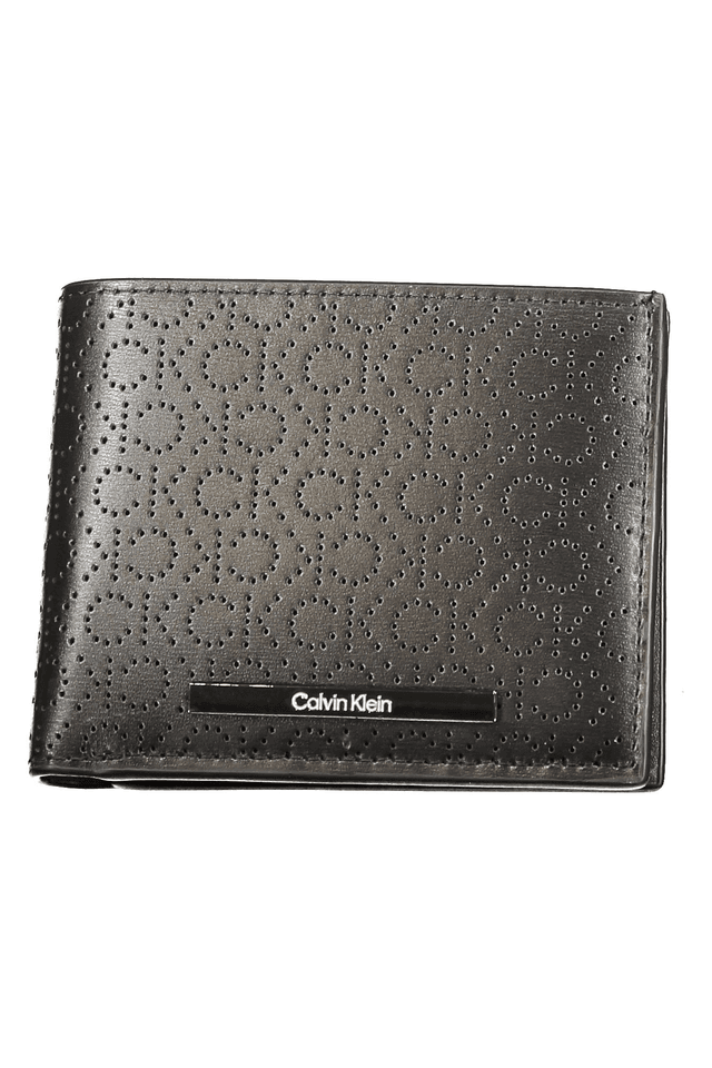 9342CALVIN KLEIN PORTAFOGLIO UOMO NERO