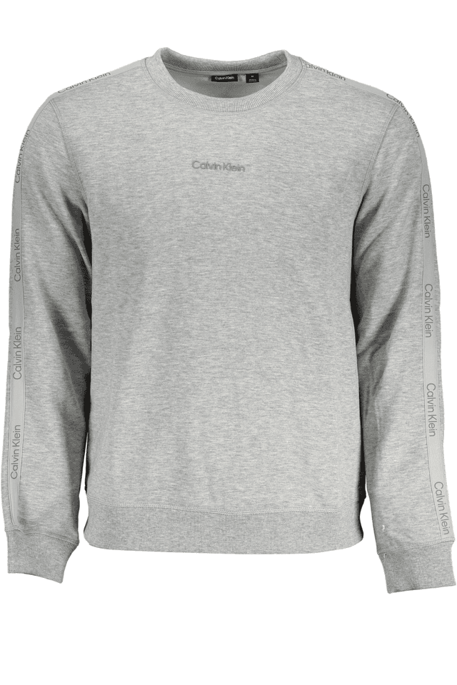 7530CALVIN KLEIN FELPA SENZA ZIP UOMO GRIGIO