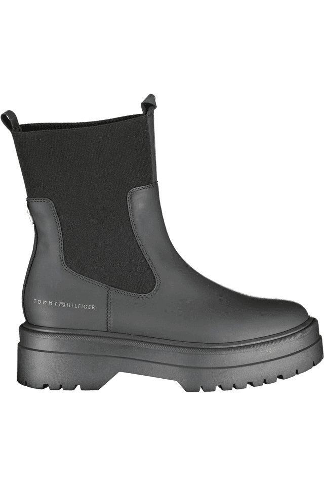 6433TOMMY HILFIGER CALZATURA STIVALE DONNA NERO