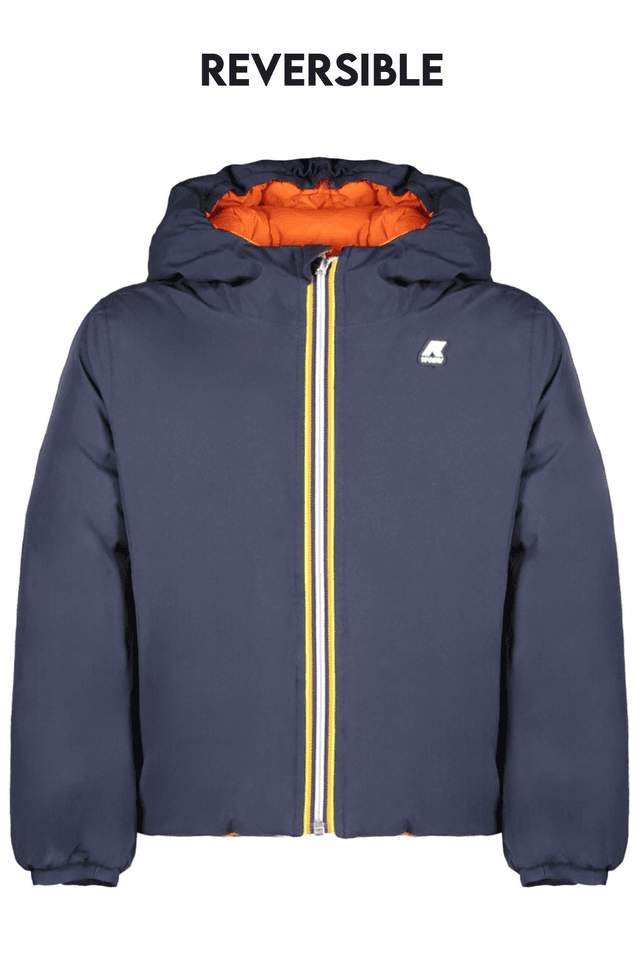 9122K-WAY GIUBBOTTO BAMBINO BLU