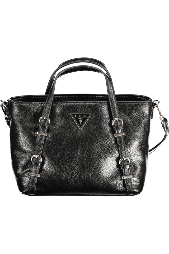 10038GUESS JEANS BORSA DONNA NERO