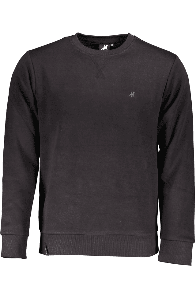 4800U.S. GRAND POLO FELPA SENZA ZIP UOMO NERO