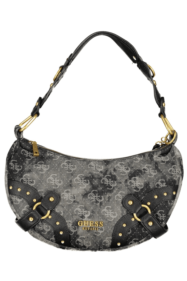4362GUESS JEANS BORSA DONNA NERO