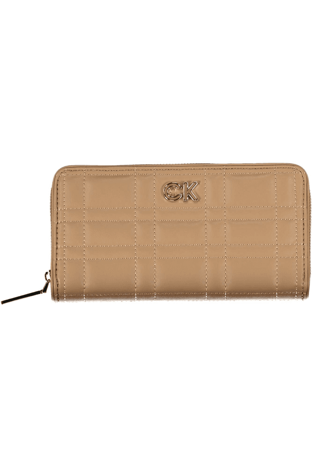 2367CALVIN KLEIN PORTAFOGLIO DONNA BEIGE