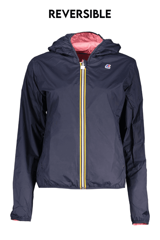 7895K-WAY GIACCA SPORTIVA DONNA BLU