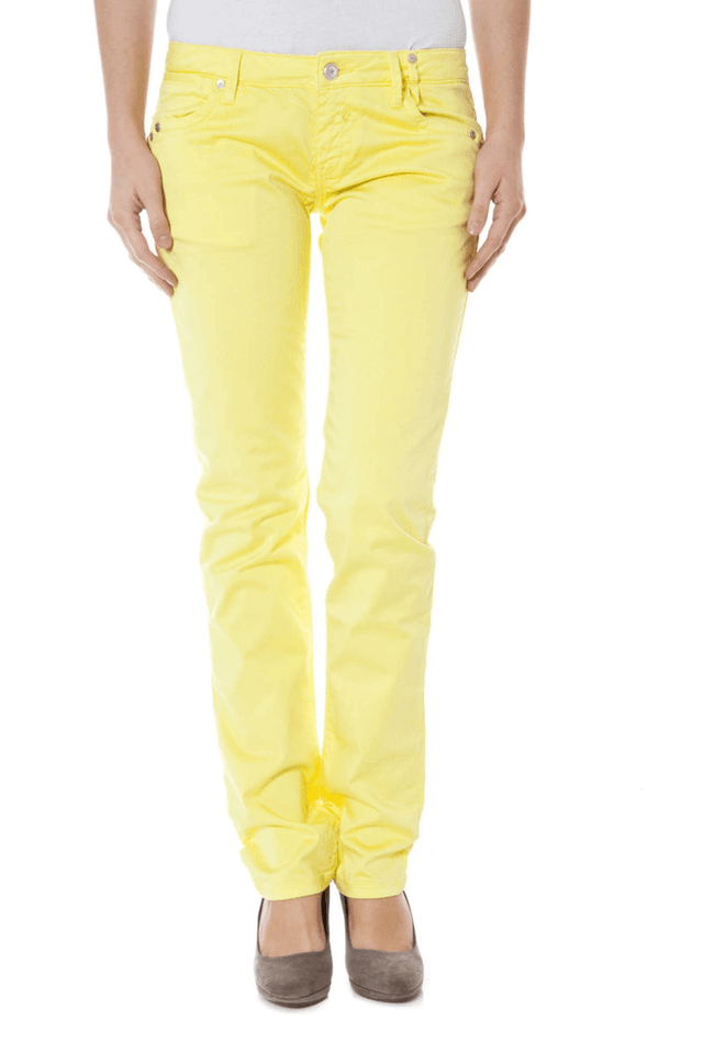 262ZUELEMENTS PANTALONE DONNA GIALLO