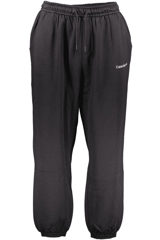 6437CALVIN KLEIN PANTALONE UOMO NERO