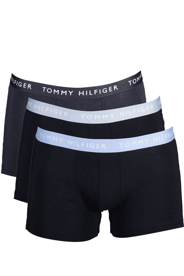 4177TOMMY HILFIGER BOXER UOMO NERO
