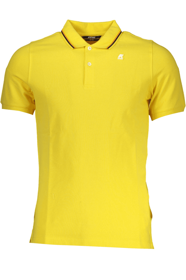 7943K-WAY POLO MANICHE CORTE UOMO GIALLO