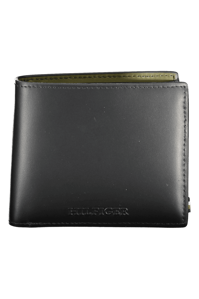 10404TOMMY HILFIGER PORTAFOGLIO UOMO NERO
