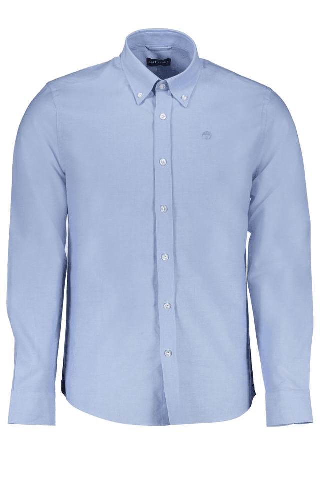 8729NORTH SAILS CAMICIA MANICHE LUNGHE UOMO AZZURRO