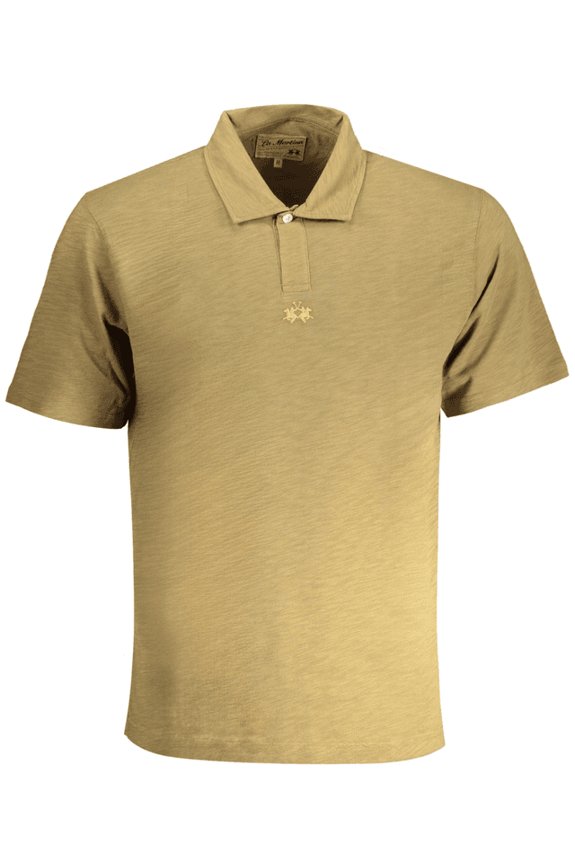 9051LA MARTINA POLO MANICHE CORTE UOMO VERDE