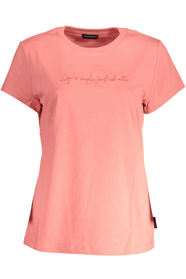 3652NORTH SAILS T-SHIRT MANICHE CORTE DONNA ROSA