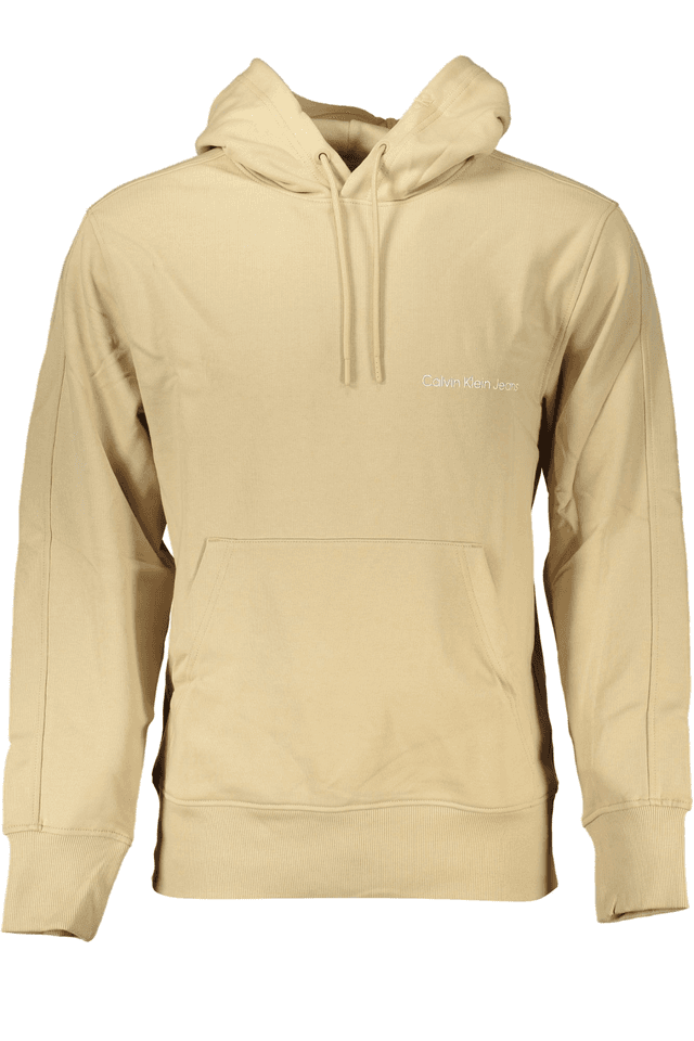 7061CALVIN KLEIN FELPA SENZA ZIP UOMO BEIGE