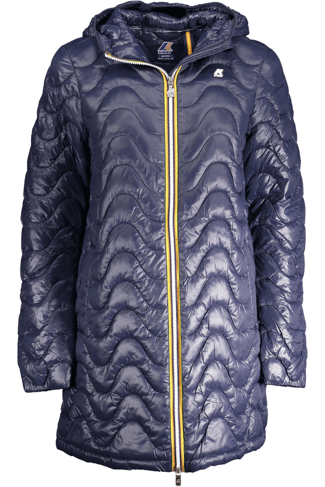9156K-WAY GIUBBOTTO DONNA BLU