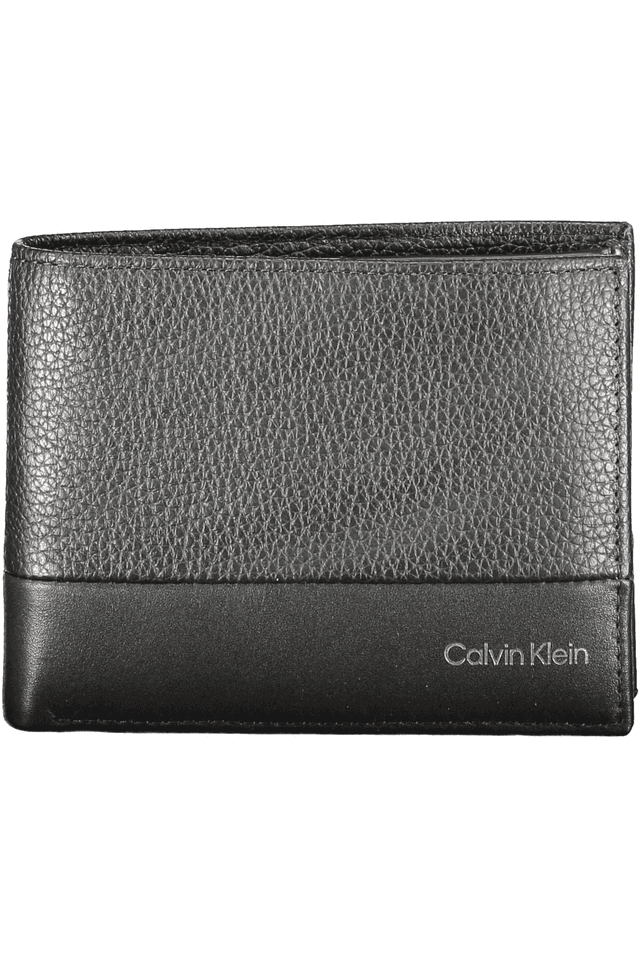 1938CALVIN KLEIN PORTAFOGLIO UOMO NERO
