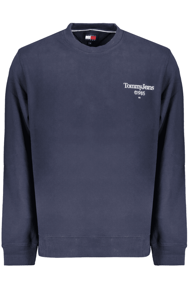 9135TOMMY HILFIGER FELPA SENZA ZIP UOMO BLU
