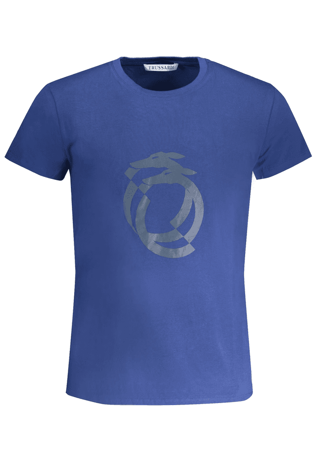 8884TRUSSARDI T-SHIRT MANICHE CORTE UOMO BLU