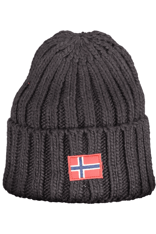 5887NORWAY 1963 BERRETTO UOMO NERO