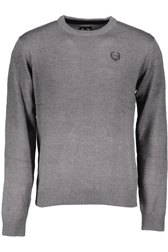 6177GIAN MARCO VENTURI MAGLIA UOMO GRIGIO