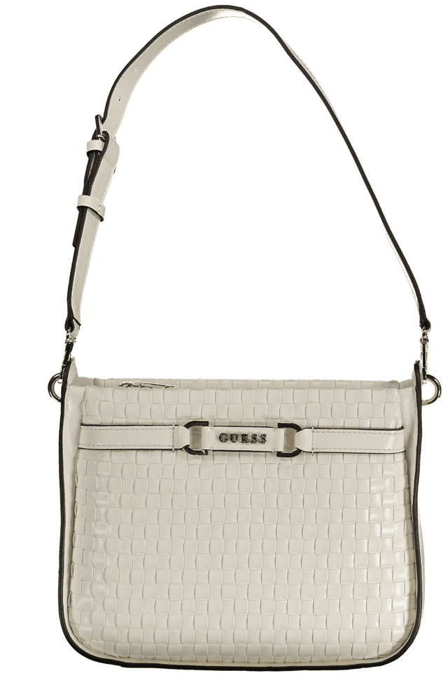 10039GUESS JEANS BORSA DONNA BIANCO