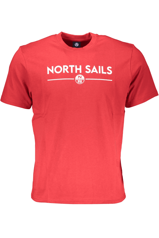 7156NORTH SAILS T-SHIRT MANICHE CORTE UOMO ROSSO