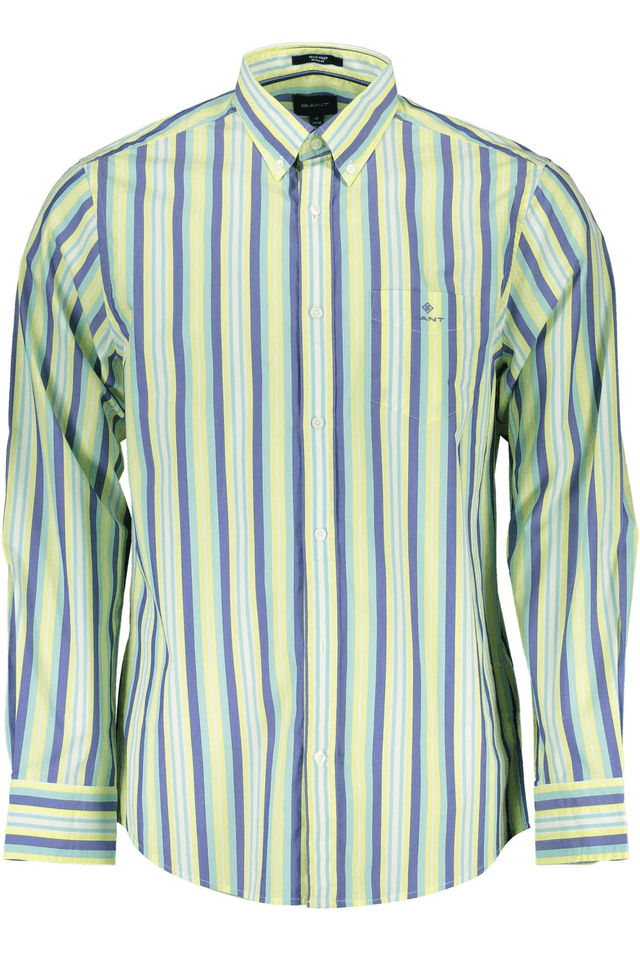 1992GANT CAMICIA MANICHE LUNGHE UOMO GIALLO