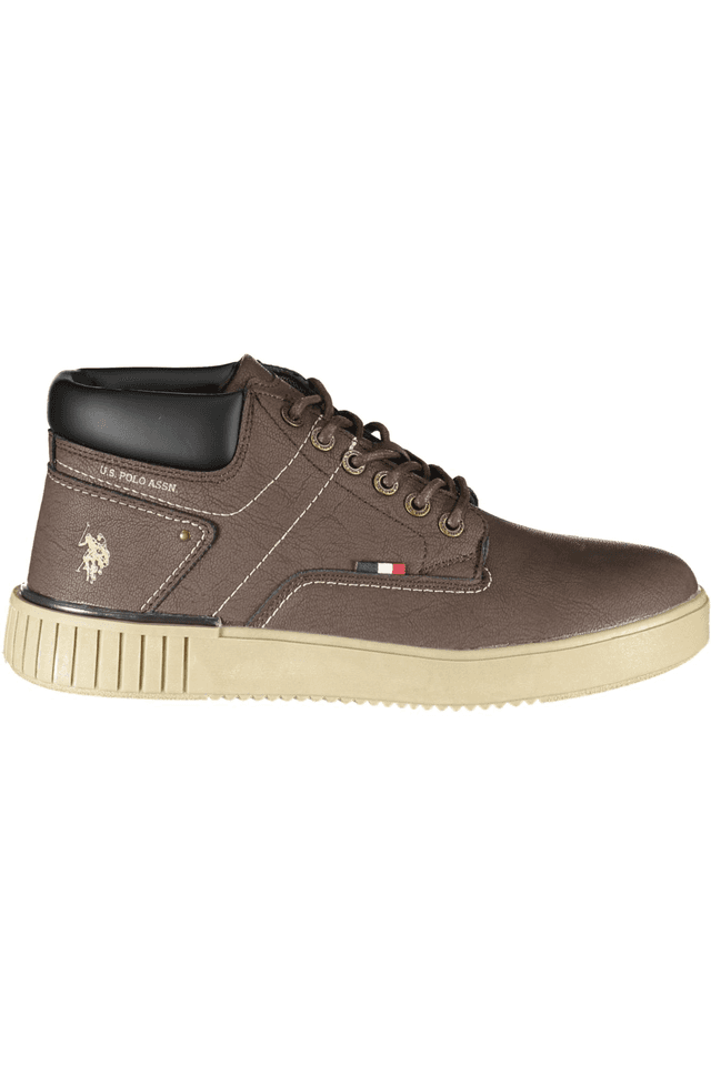 5566U.S. POLO   BEST PRICE CALZATURA STIVALE UOMO MARRONE