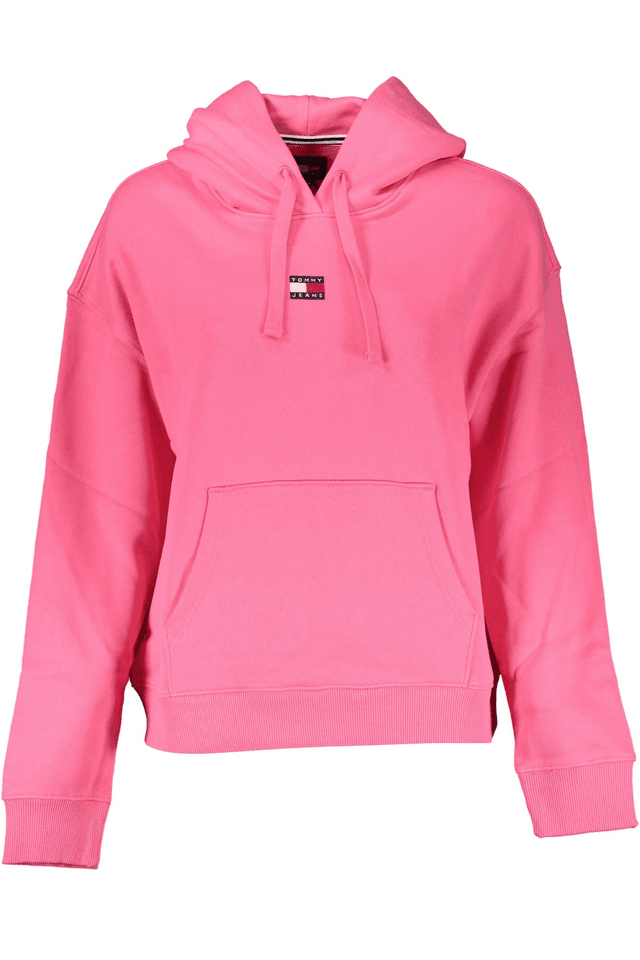 6910TOMMY HILFIGER FELPA SENZA ZIP DONNA ROSA