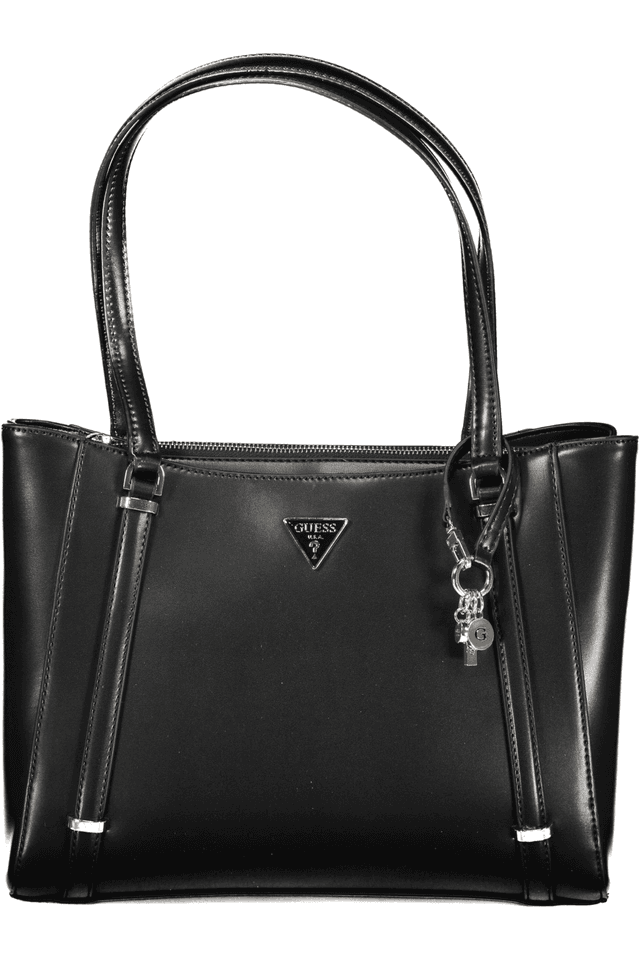 10463GUESS JEANS BORSA DONNA NERO