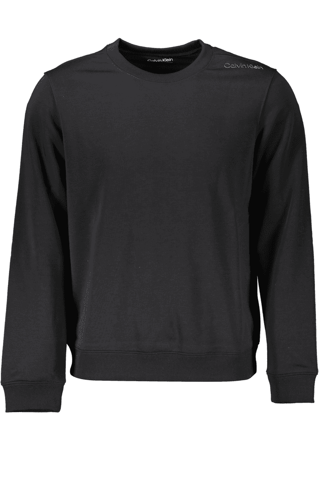7071CALVIN KLEIN FELPA SENZA ZIP UOMO NERO