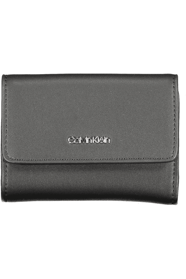9362CALVIN KLEIN PORTAFOGLIO DONNA NERO
