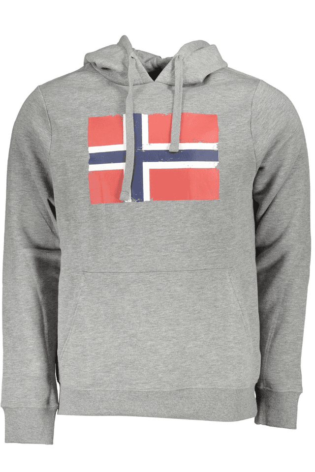 4975NORWAY 1963 FELPA SENZA ZIP UOMO GRIGIO