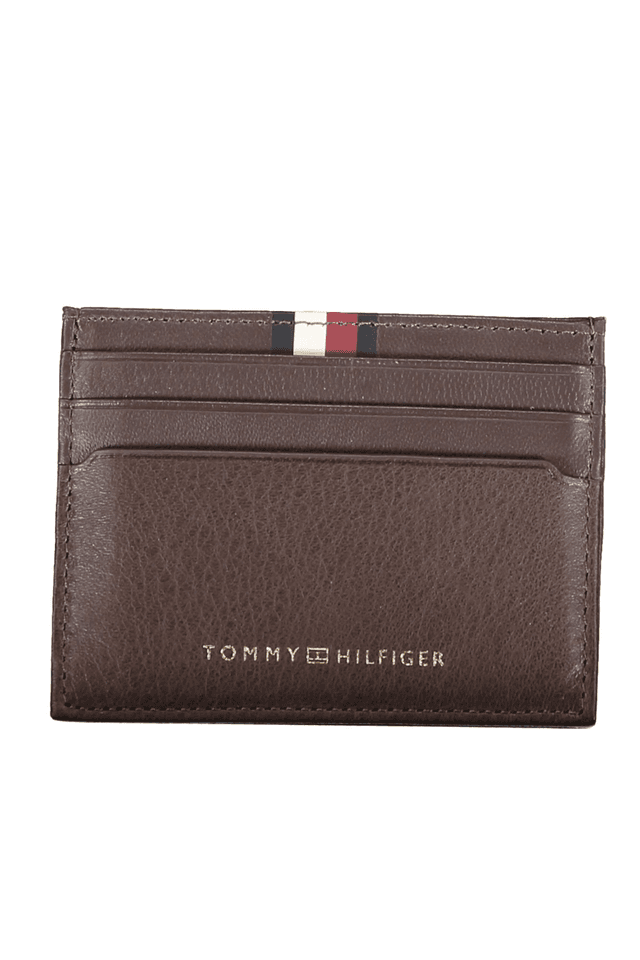 6255TOMMY HILFIGER PORTAFOGLIO UOMO MARRONE