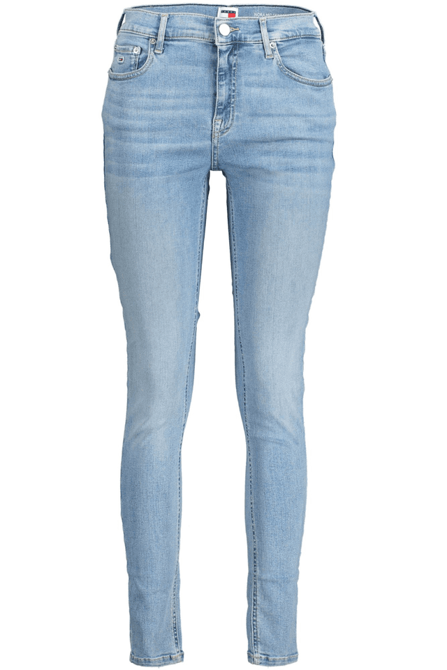 9747TOMMY HILFIGER JEANS DENIM DONNA AZZURRO