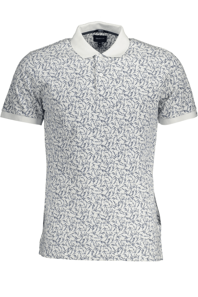 982GANT POLO MANICHE CORTE UOMO BIANCO