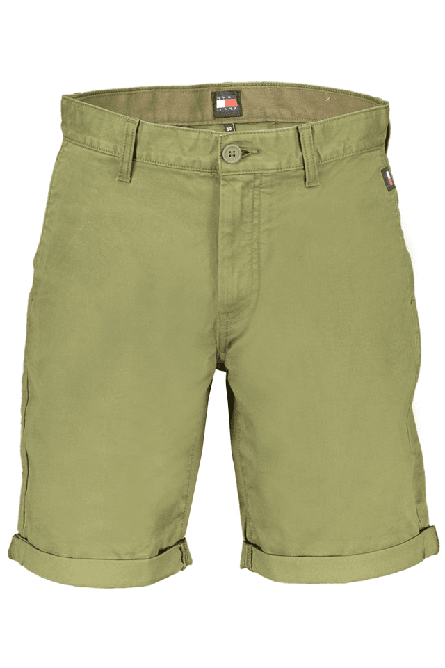 9392TOMMY HILFIGER PANTALONE SHORT UOMO VERDE