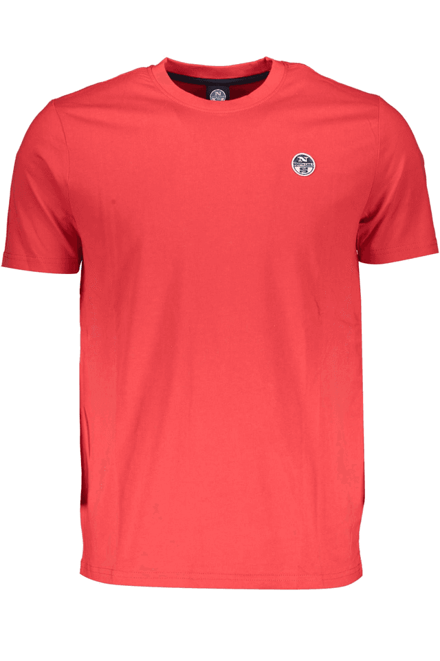 2520NORTH SAILS T-SHIRT MANICHE CORTE UOMO ROSSO