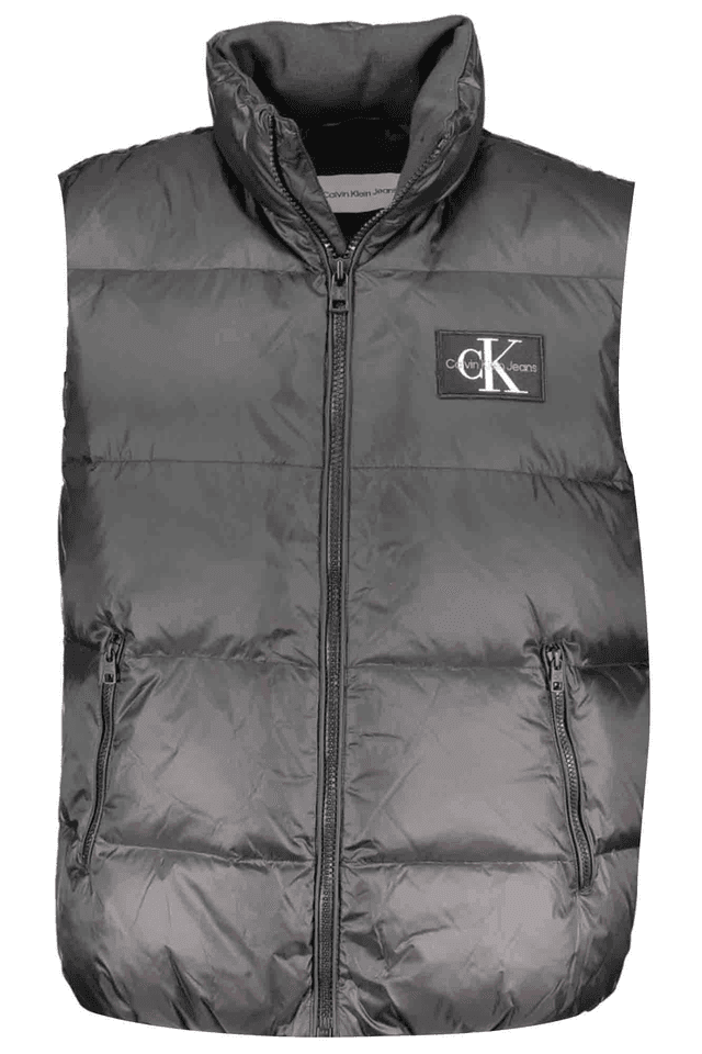 6382CALVIN KLEIN SMANICATO UOMO NERO
