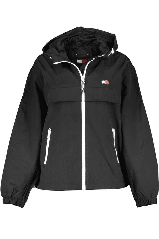 8302TOMMY HILFIGER GIACCA SPORTIVA DONNA NERO