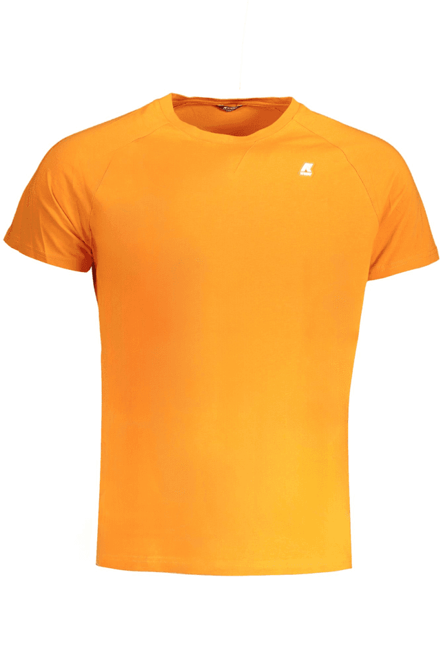 9734K-WAY T-SHIRT MANICHE CORTE UOMO ARANCIO