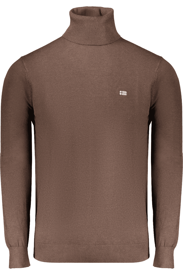 10510NORWAY 1963 MAGLIA UOMO MARRONE