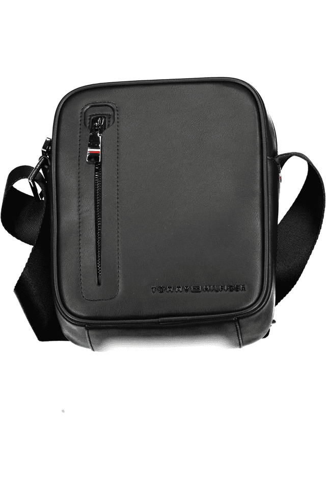 9366TOMMY HILFIGER TRACOLLA UOMO NERO