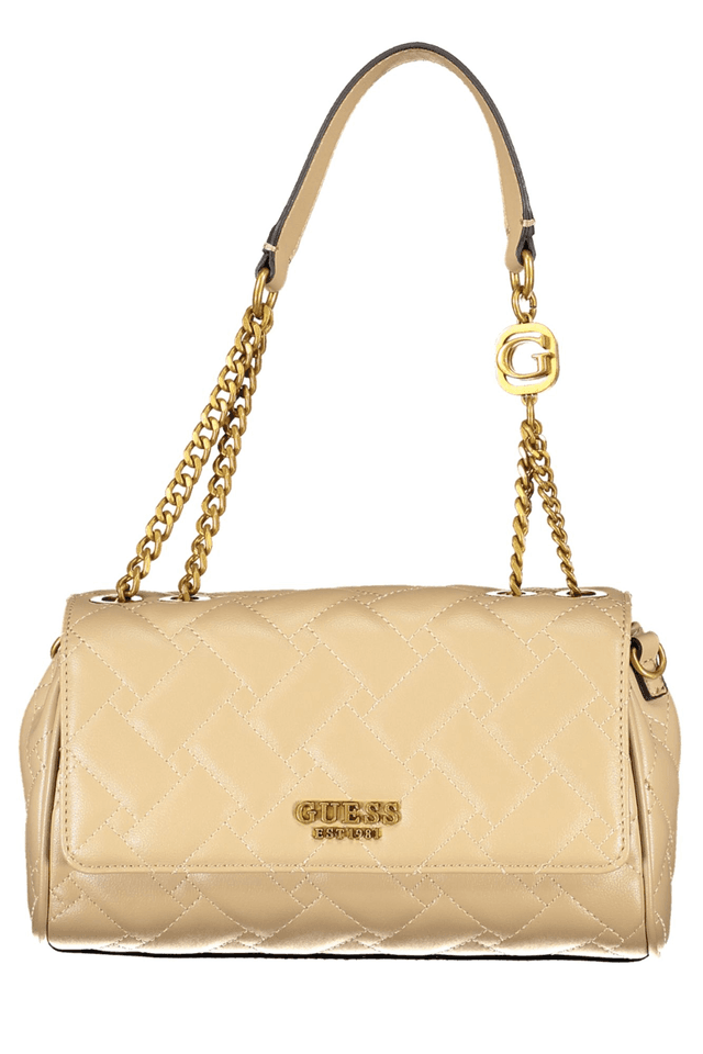 5085GUESS JEANS BORSA DONNA BEIGE
