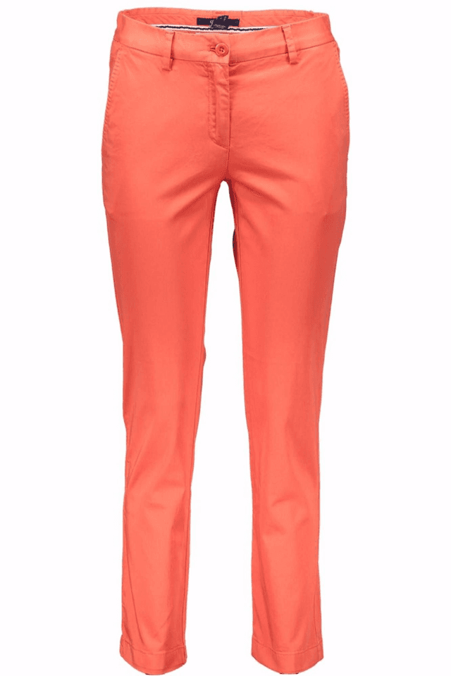 4GANT PANTALONE DONNA ROSSO