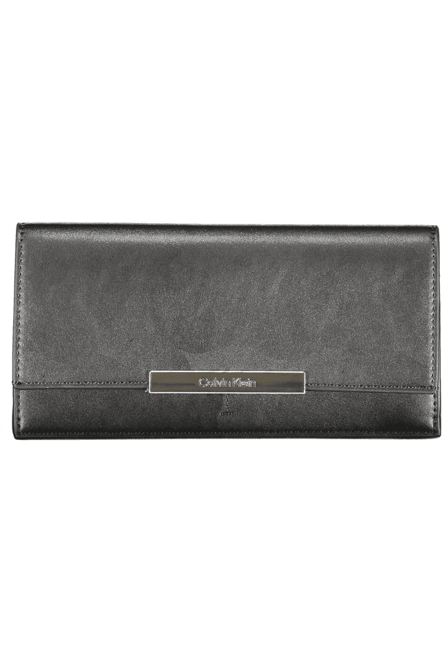 9454CALVIN KLEIN PORTAFOGLIO DONNA NERO