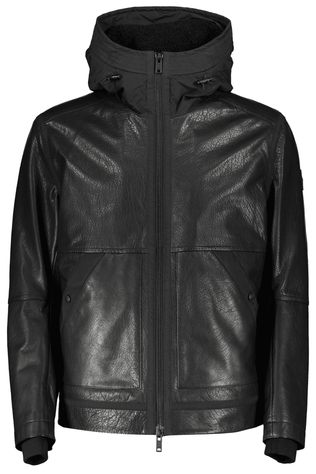 7585HUGO BOSS GIUBBOTTO UOMO NERO